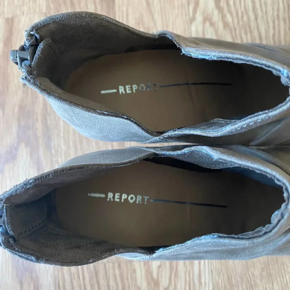Report Gatlin Ankle Boot Olive Size 6